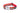 The Hound Hut | Red Dingo | Red Dingo Dog Collar Design Rainbow Red | Pet owners looking for high-quality