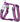 The Hound Hut | Red Dingo | Red Dingo Dog H-Harness Design Daisy Chain Purple | Pet owners looking for high-quality