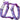 The Hound Hut | Red Dingo | Red Dingo Dog H-Harness Design Unicorn Purple | Pet owners looking for high-quality